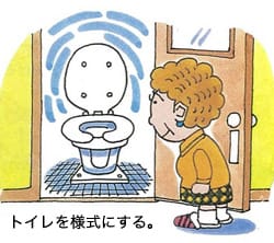 トイレを様式にする